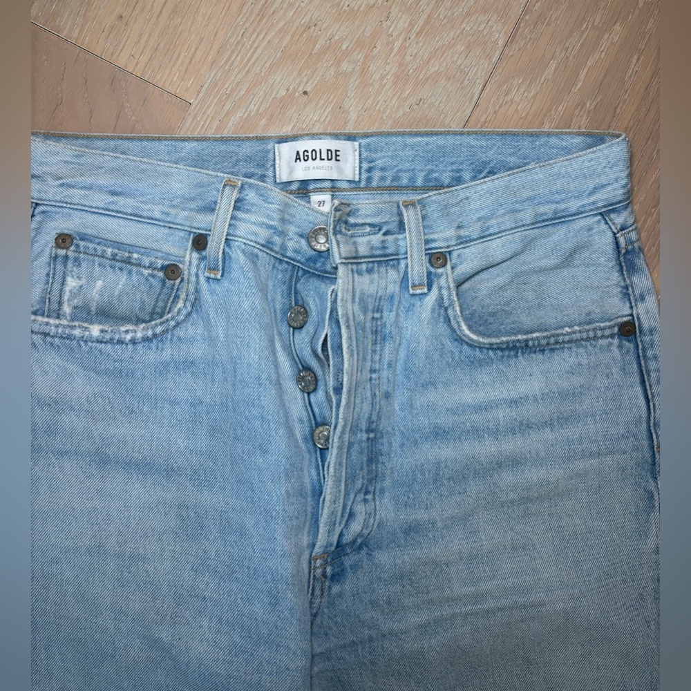 Agolde Jeans Ripped Size 27 - Picture 3 of 3